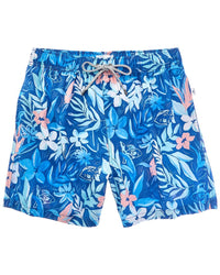 Vintage Summer Printed Swim Short