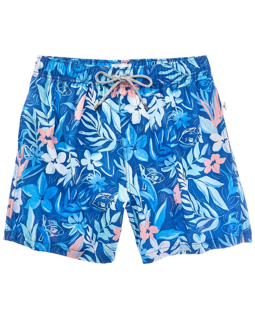 Vintage Summer Printed Swim Short