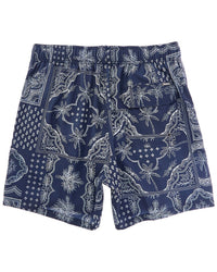 Vintage Summer Printed Swim Short