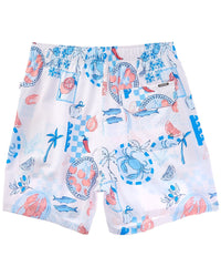 Vintage Summer 4-Way Swim Short