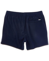 Vintage Summer Embroidered Swim Short