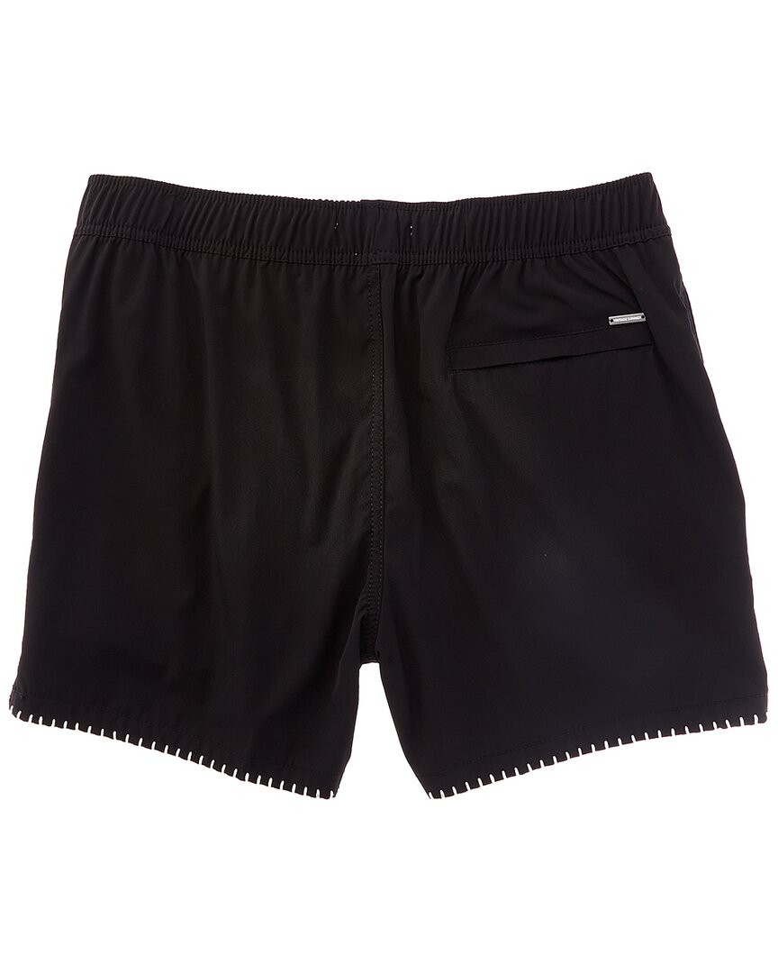 Vintage Summer Embroidered Swim Short