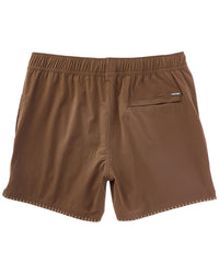 Vintage Summer Embroidered Swim Short