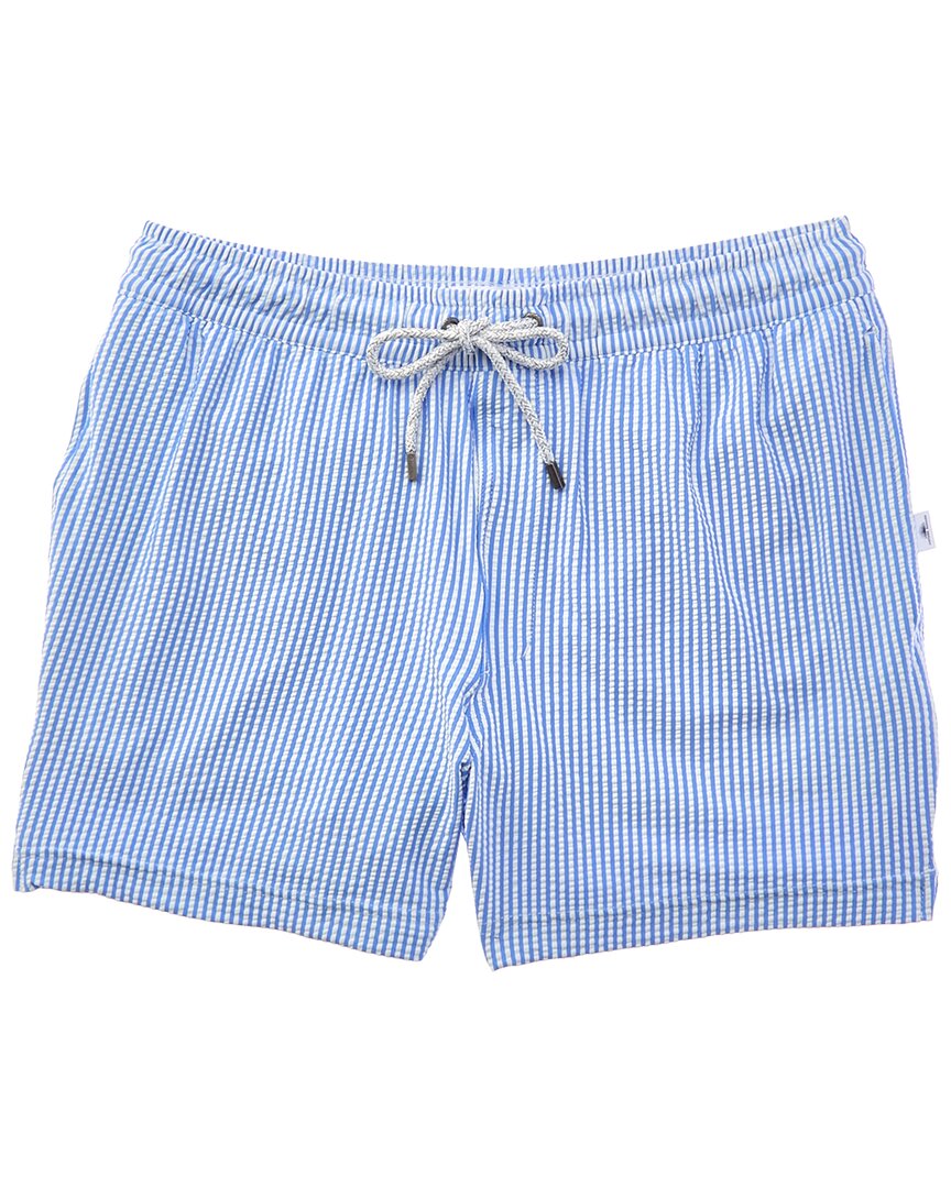 VINTAGE SUMMER Vintage Summer Knit Seersucker Swimshort