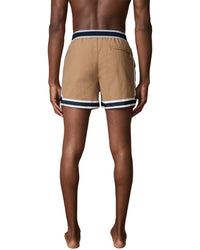 Reiss Reiss Baller Stripe Tape Hem Swim Trunk