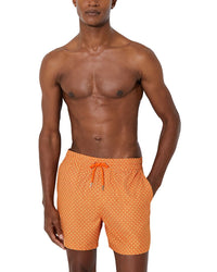 Reiss Reiss Orient Drawstring Geo Print Swim Trunk