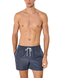 Reiss Reiss Breeze Piped Detail Drawstring Swim Trunk