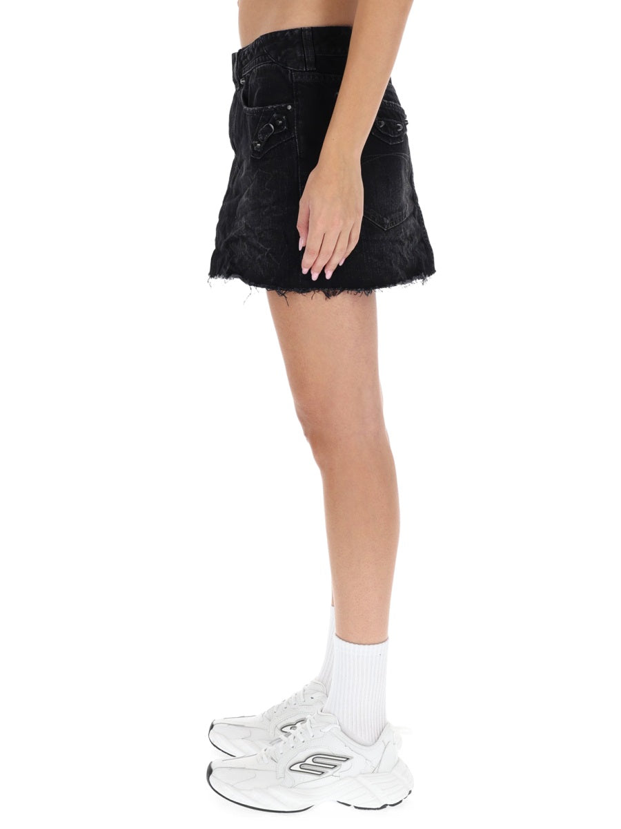 Balenciaga Women Miniskirt "City"