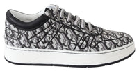 Jimmy Choo JC PARIS Glitter Fabric Sneakers
