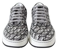 Jimmy Choo JC PARIS Glitter Fabric Sneakers