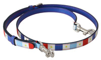 Dolce & Gabbana Sicily Flag Strap Shoulder Bag Strap in Blue
