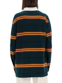 Guest In Residence Women "Striped Rugby" Polo Shirt