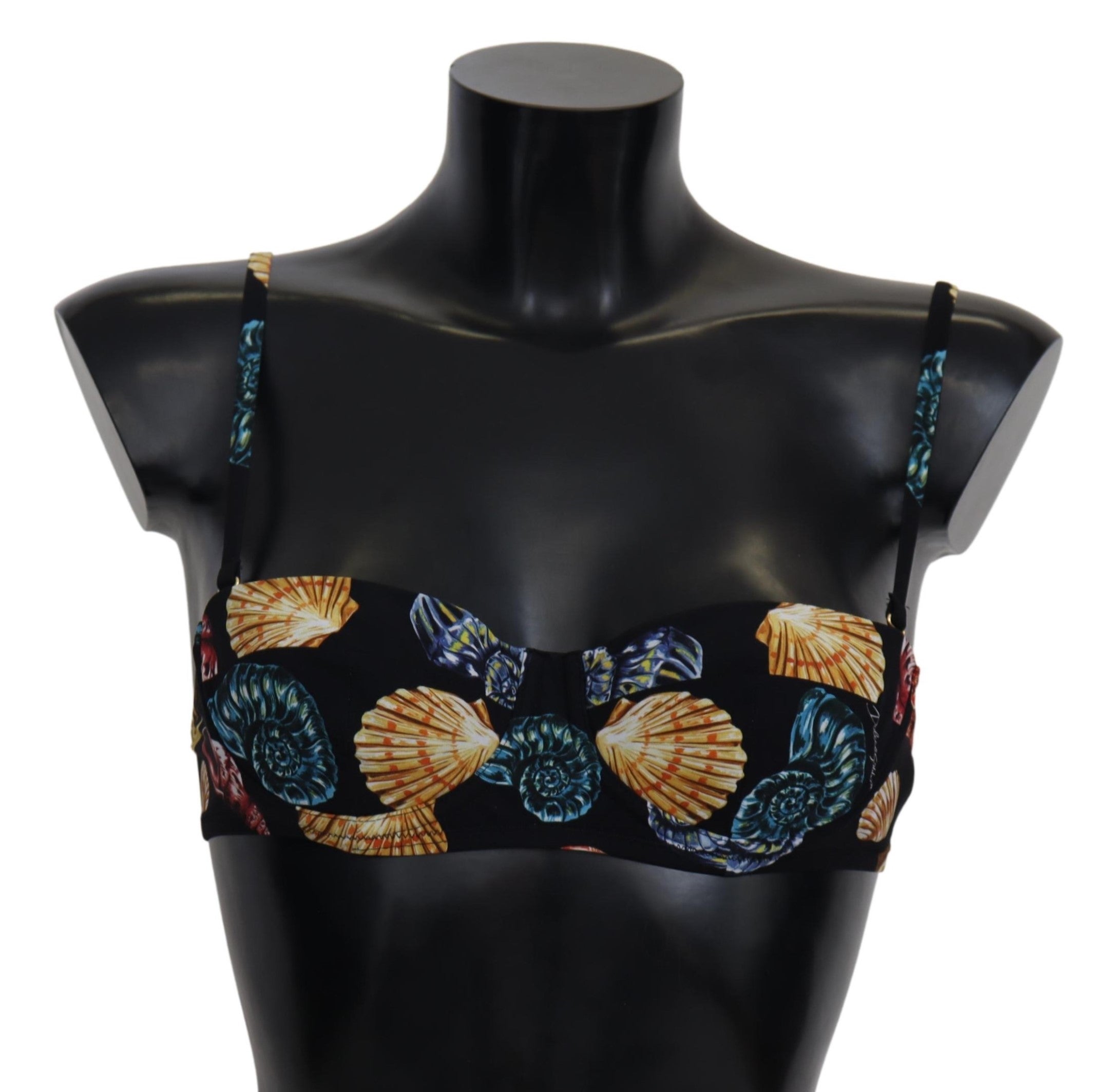 Dolce & Gabbana Dolce  Gabbana Swimsuit Top Seashell Print
