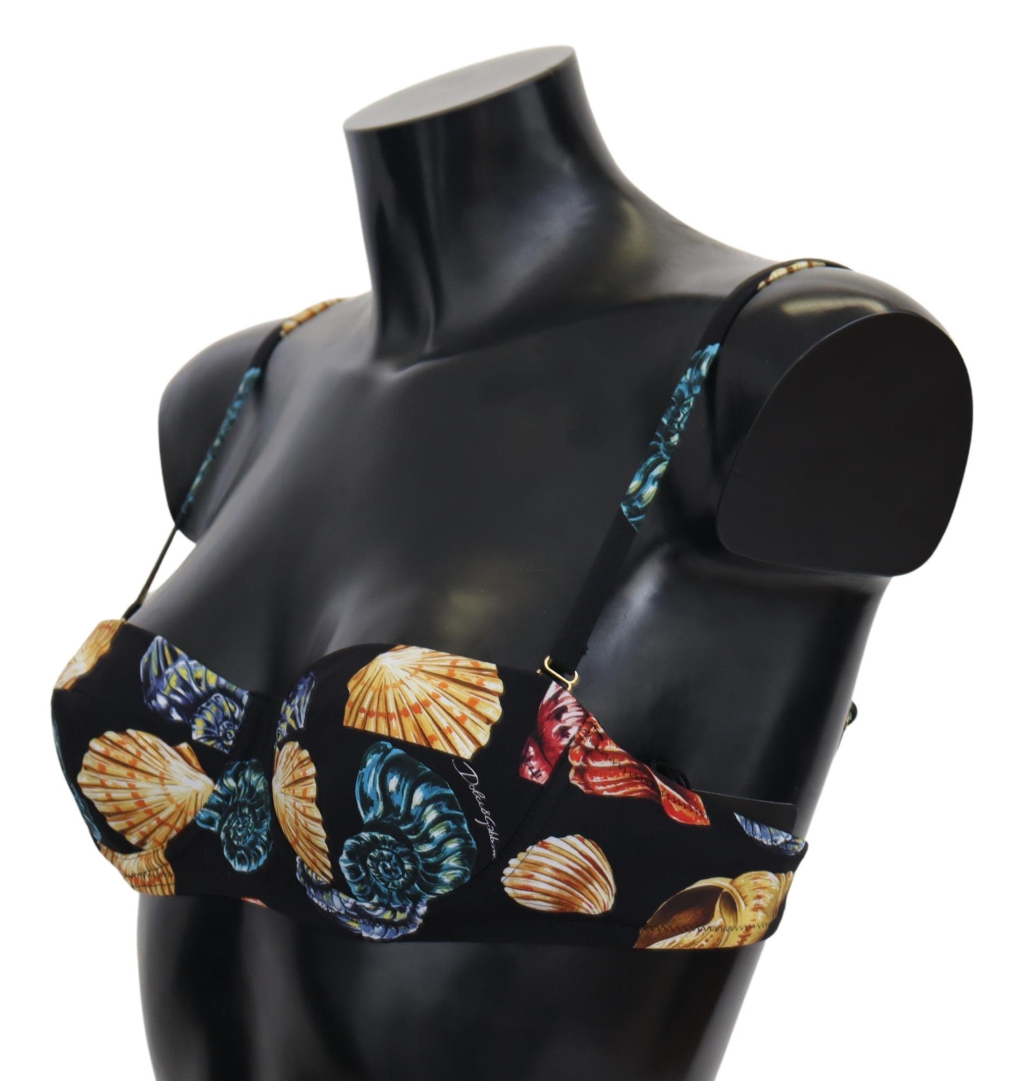 Dolce & Gabbana Dolce  Gabbana Swimsuit Top Seashell Print