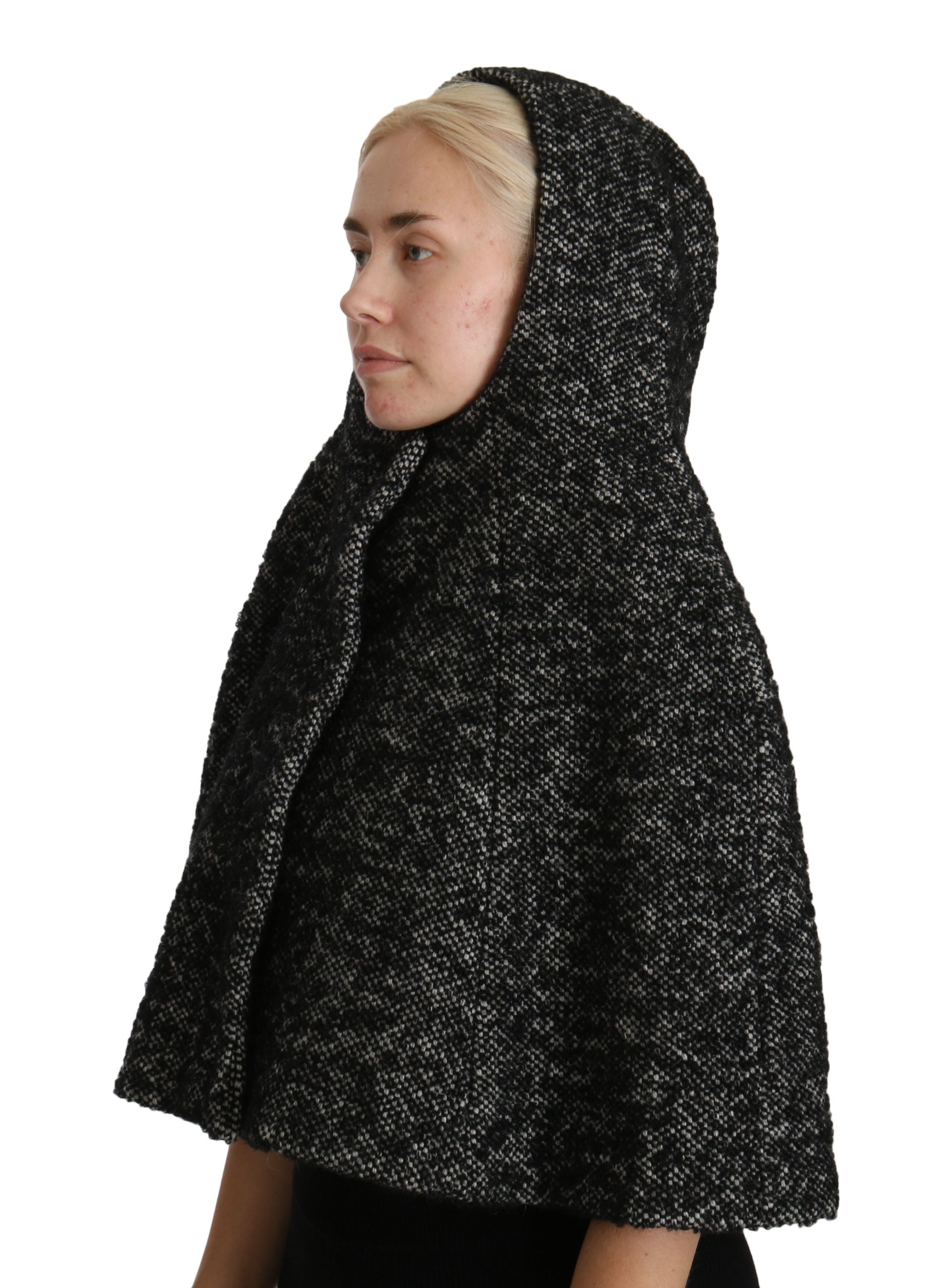 Dolce & Gabbana  Women's Black Hooded Cape