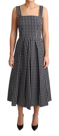 Dolce & Gabbana Geometric Print Midi Dress