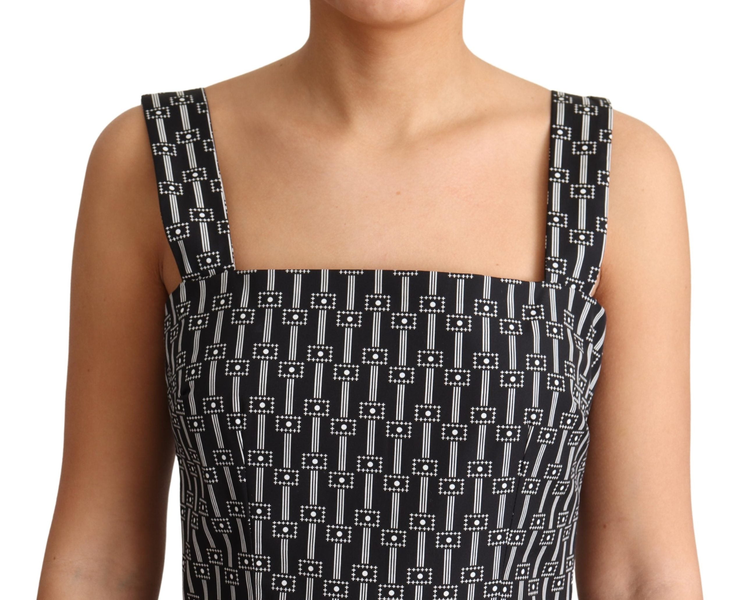 Dolce & Gabbana Geometric Print Midi Dress