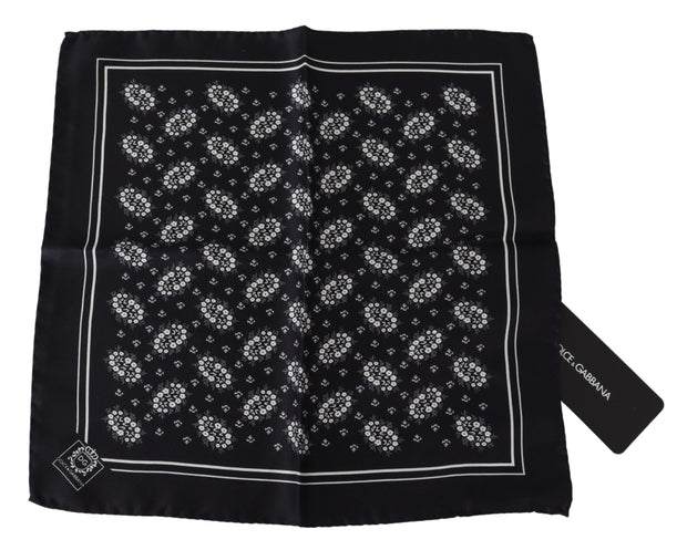 Dolce & Gabbana Patterned Silk Handkerchief