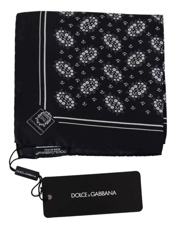 Dolce & Gabbana Patterned Silk Handkerchief