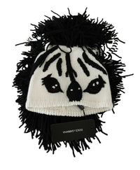 Dolce & Gabbana Zebra Knit Hat