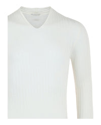 Ferragamo Mens V-Neck Knit Sweater