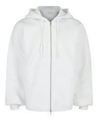 Ferragamo Mens Heavyweight Fleece Zip-Up Hoodie