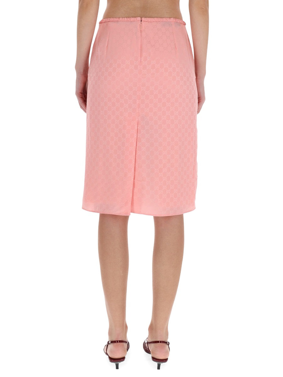 Gucci Women Silk Skirt
