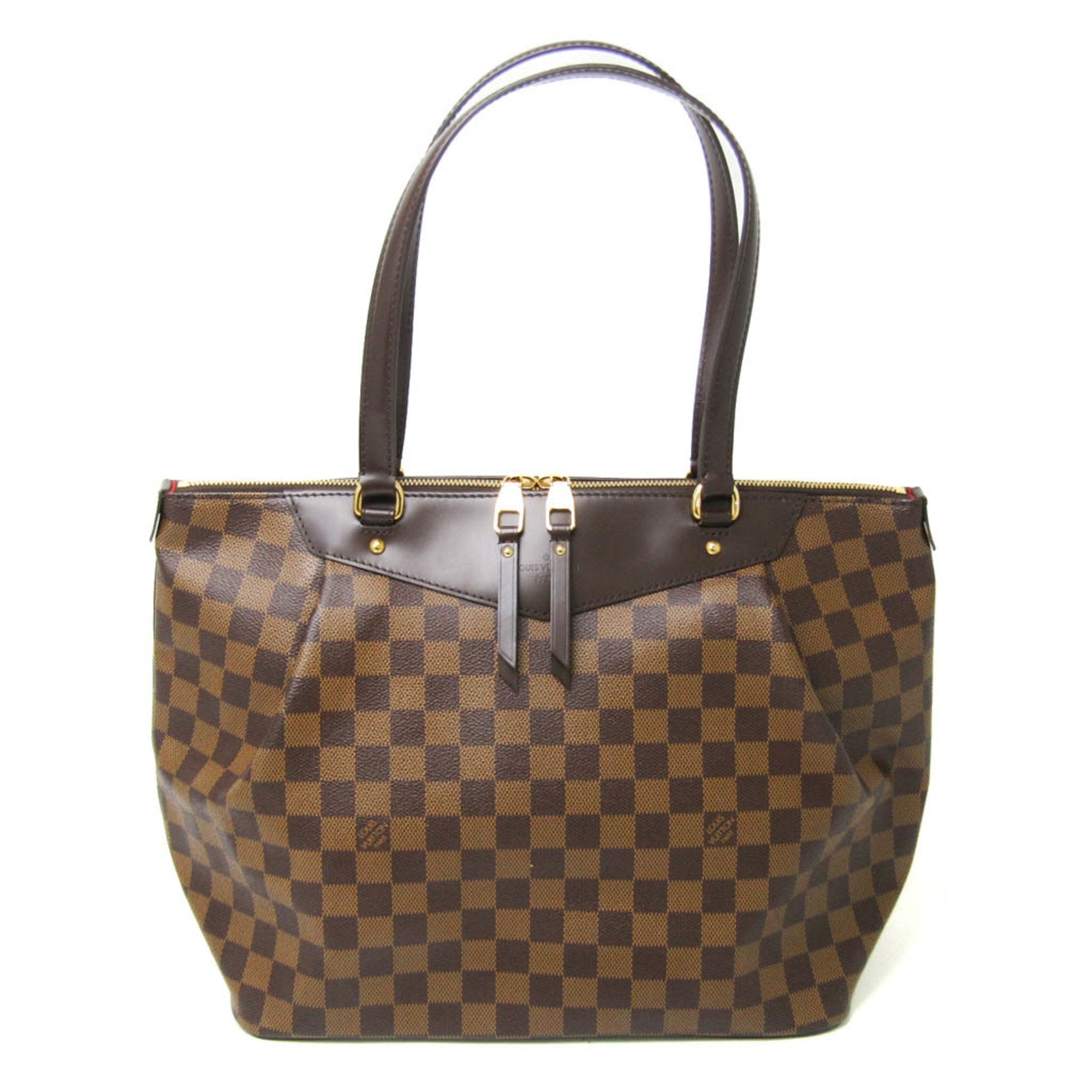 Louis Vuitton Westminster Brown Canvas Tote Bag (Pre-Owned)