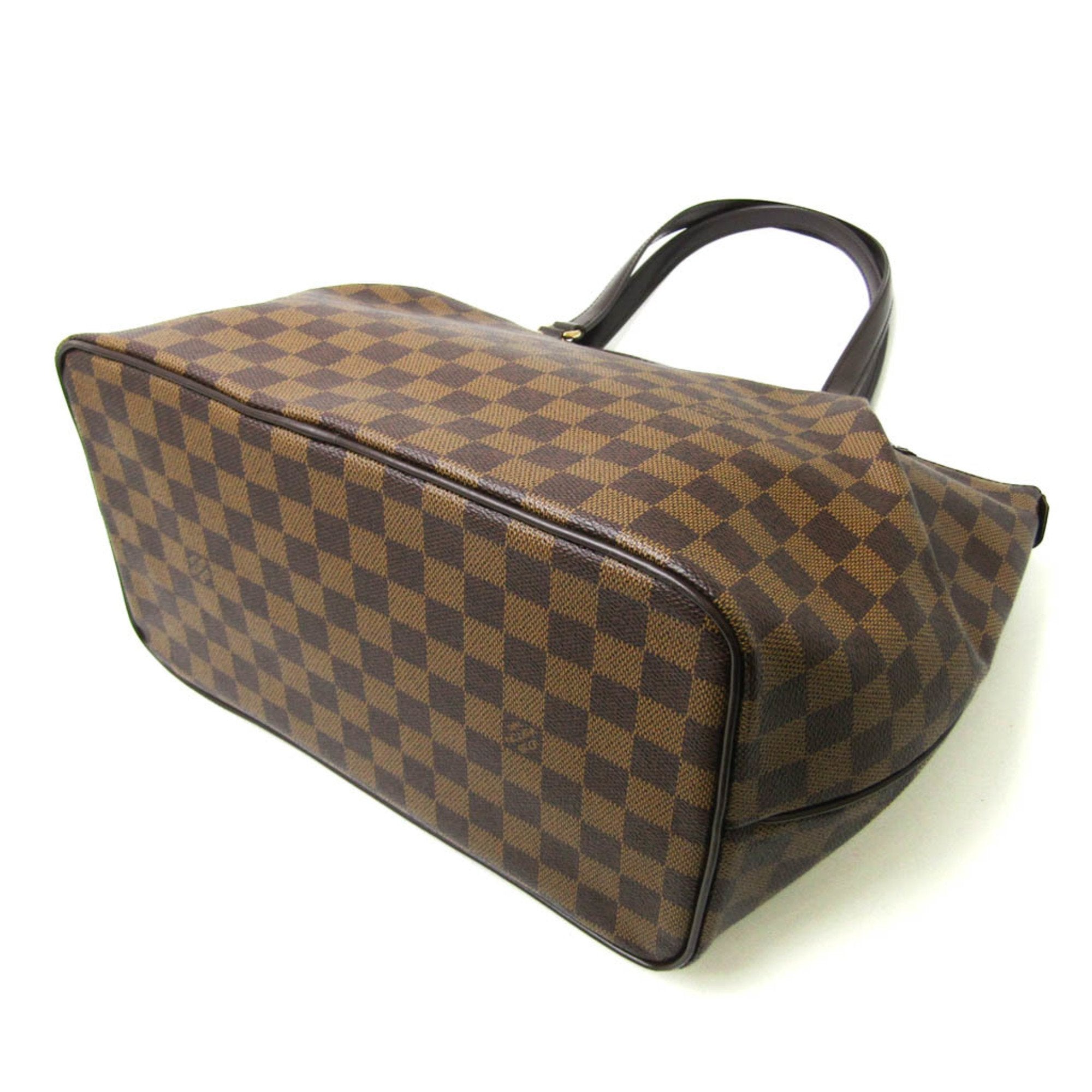 Louis Vuitton Westminster Brown Canvas Tote Bag (Pre-Owned)