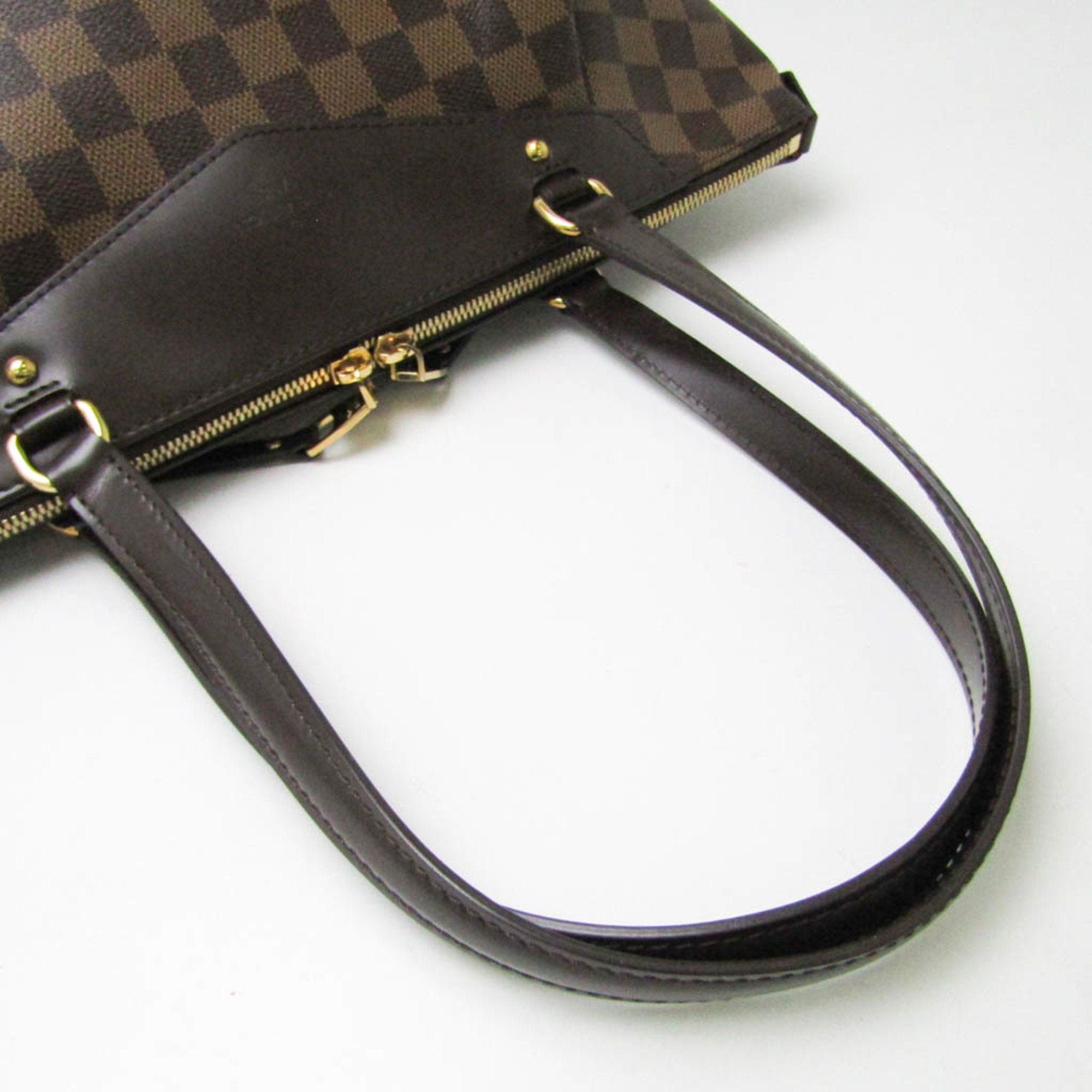 Louis Vuitton Westminster Brown Canvas Tote Bag (Pre-Owned)