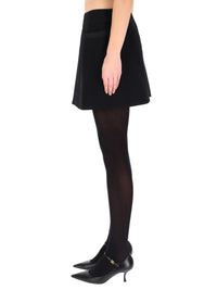 Dolce & Gabbana Women Double Crepe Basque Skirt