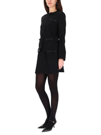 Dolce & Gabbana Women Double Crepe Basque Skirt