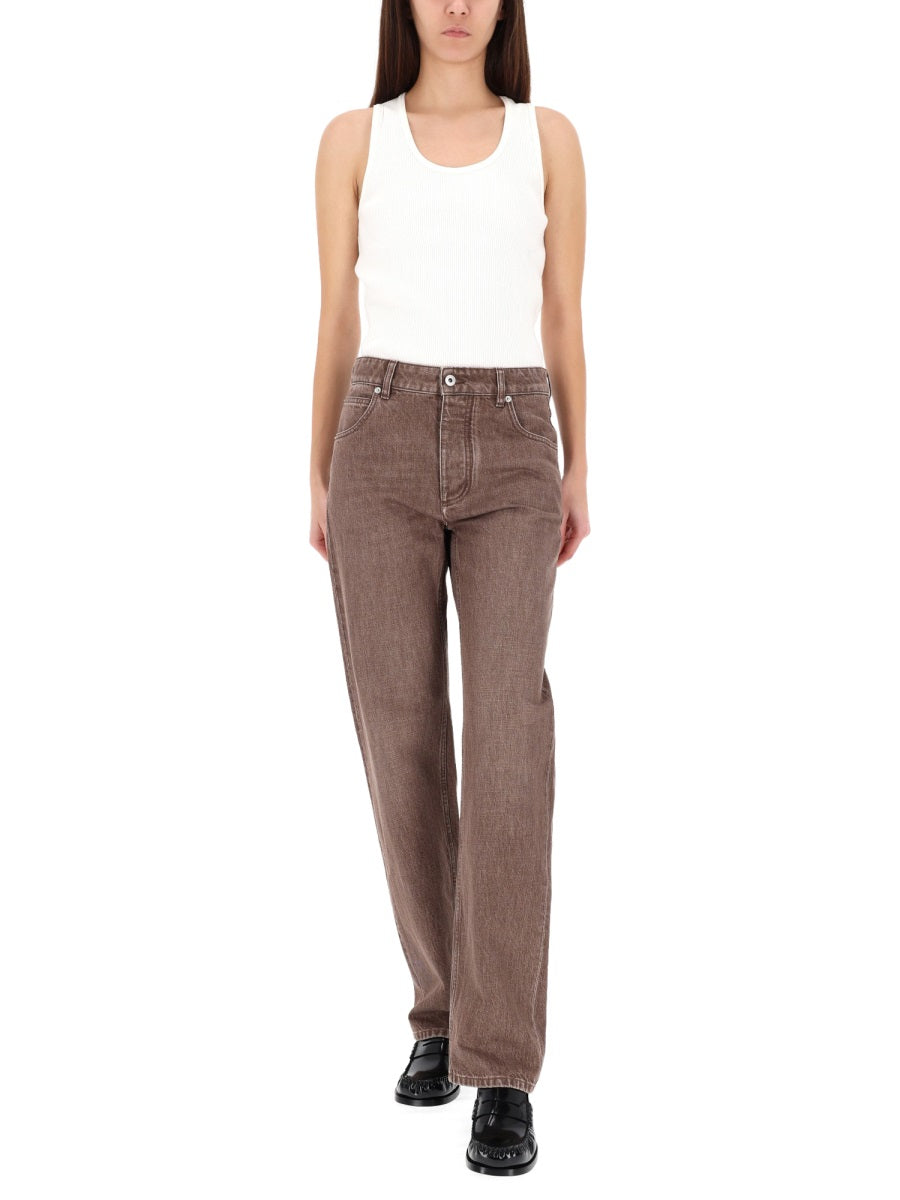Bottega Veneta Women Straight Denim Jeans