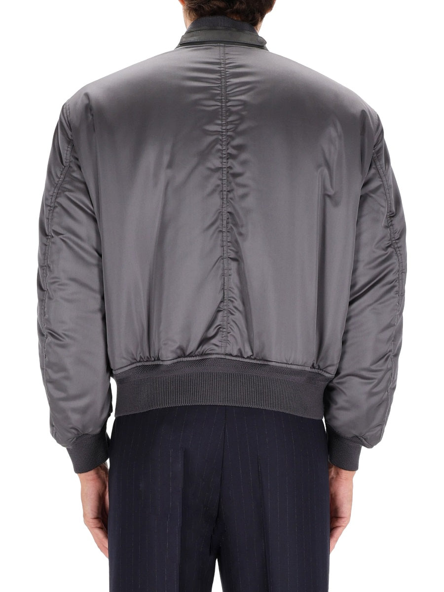 TOM FORD Tom Ford Men Silk Bomber Jacket