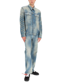 OFF-WHITE Off-White Men "Diag Raw Patch" Jeans