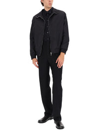 Fendi Men Giacca Bomber Con Trama "Ff"