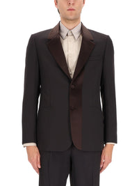 Fendi Men Single-Breasted Tailored Jacket
