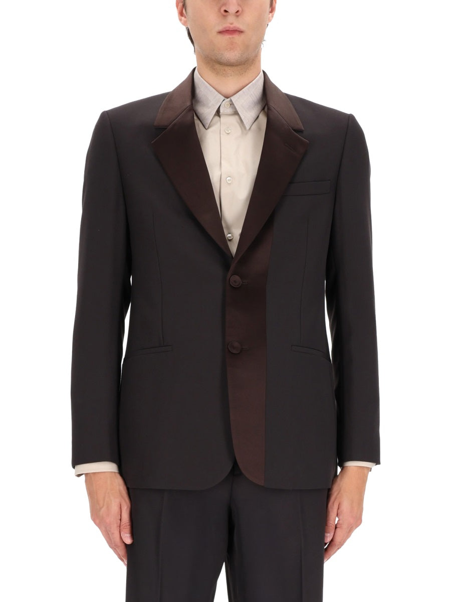 Fendi Men Single-Breasted Tailored Jacket