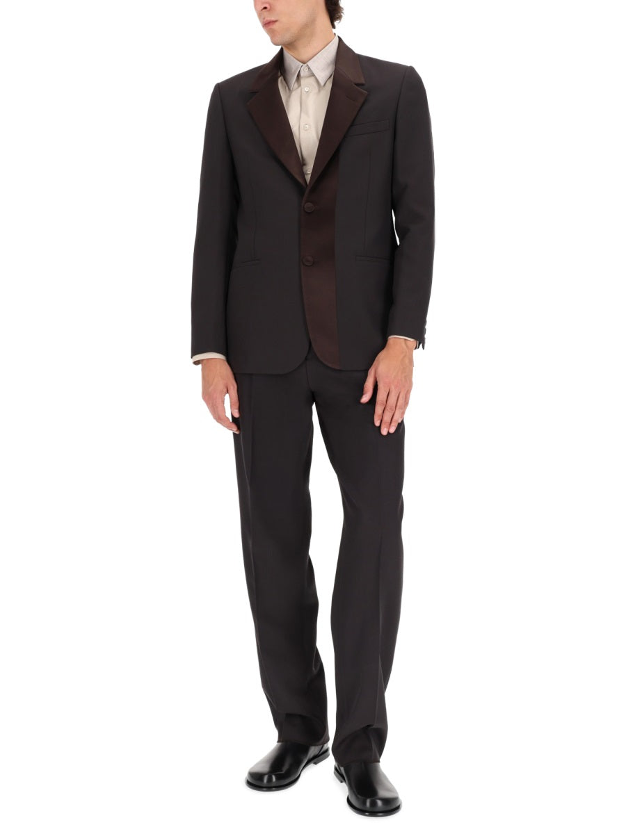 Fendi Men Single-Breasted Tailored Jacket