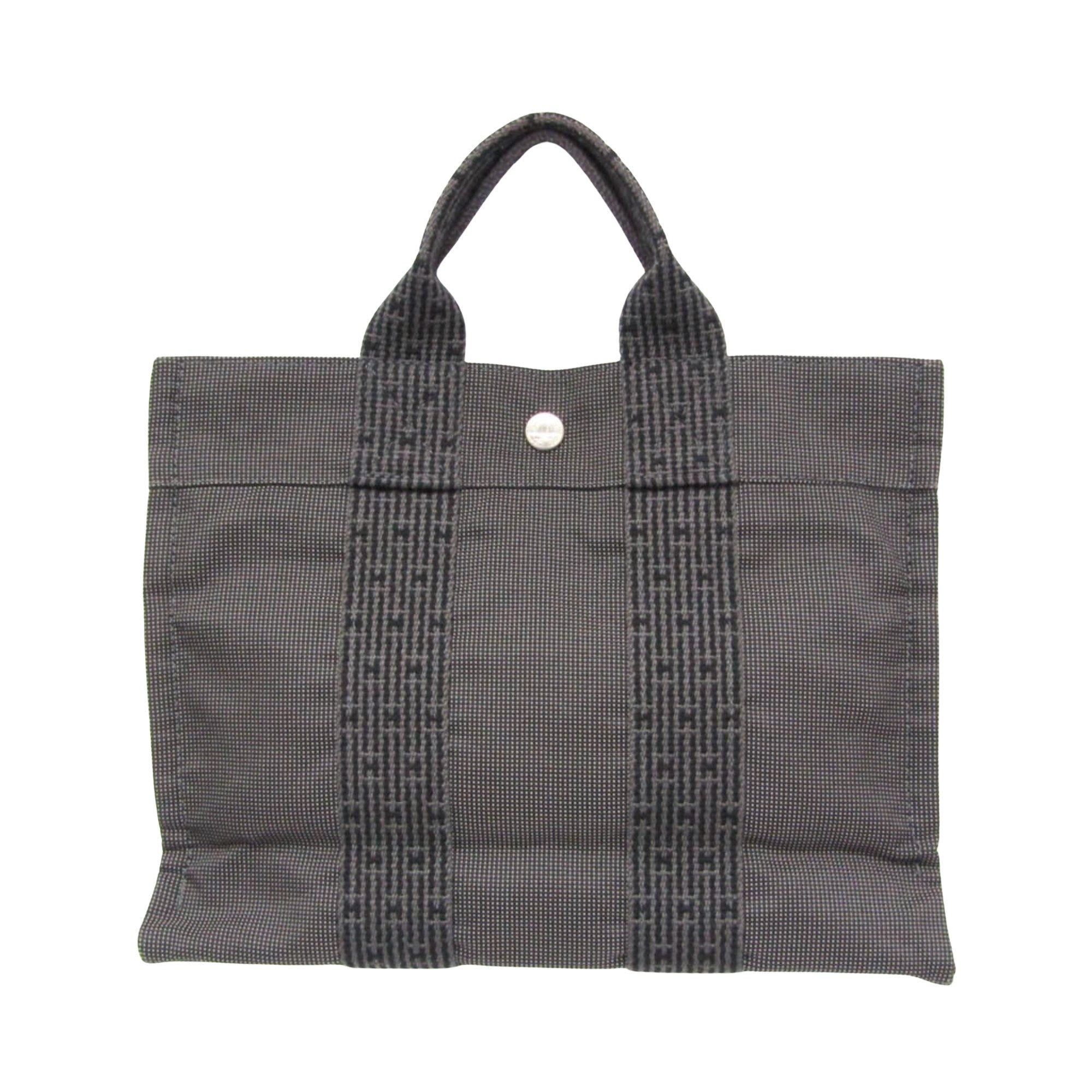 Hermès Herline Black Polyamide Tote Bag (Pre-Owned)