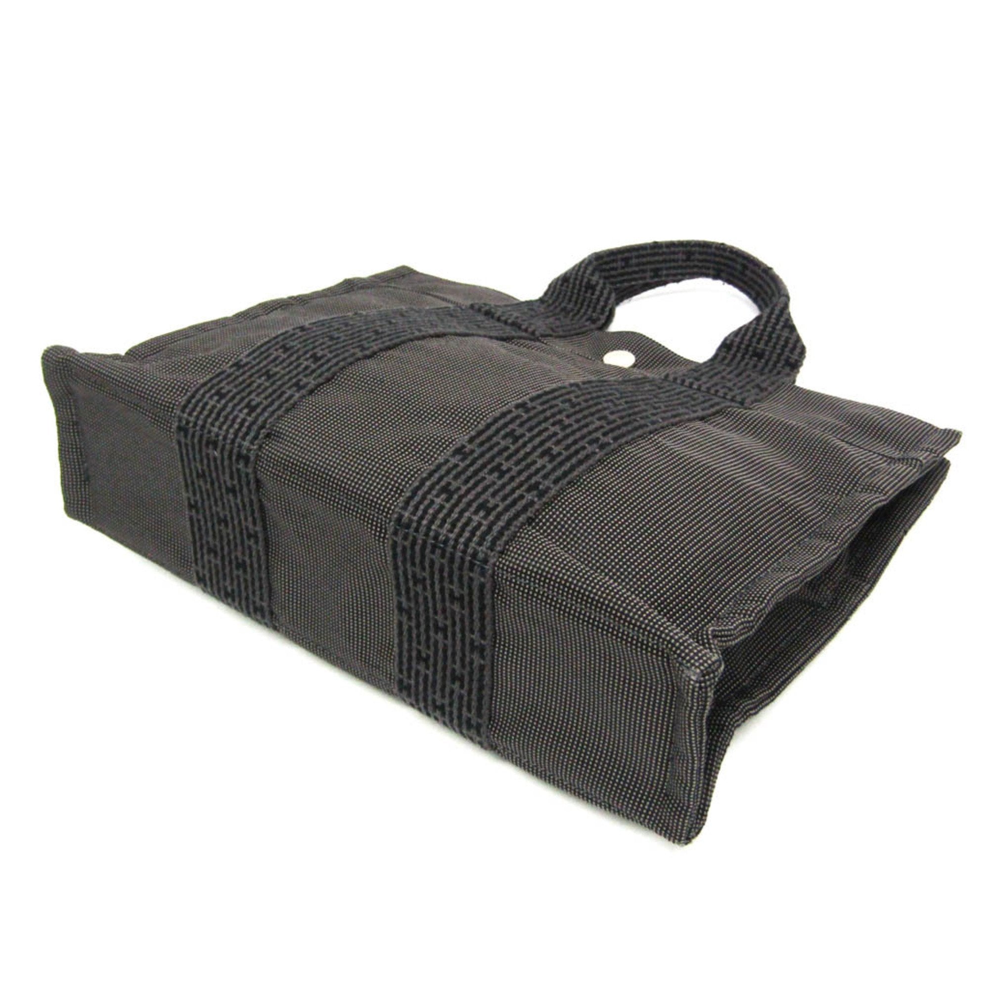 Hermès Herline Black Polyamide Tote Bag (Pre-Owned)