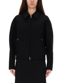 Courreges Women Wool Bomber Jacket