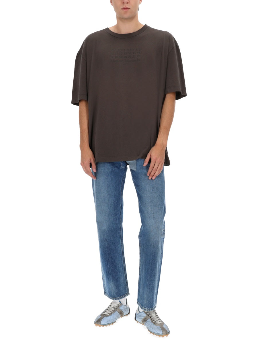 Maison Margiela Men Jeans With Shelter Detail