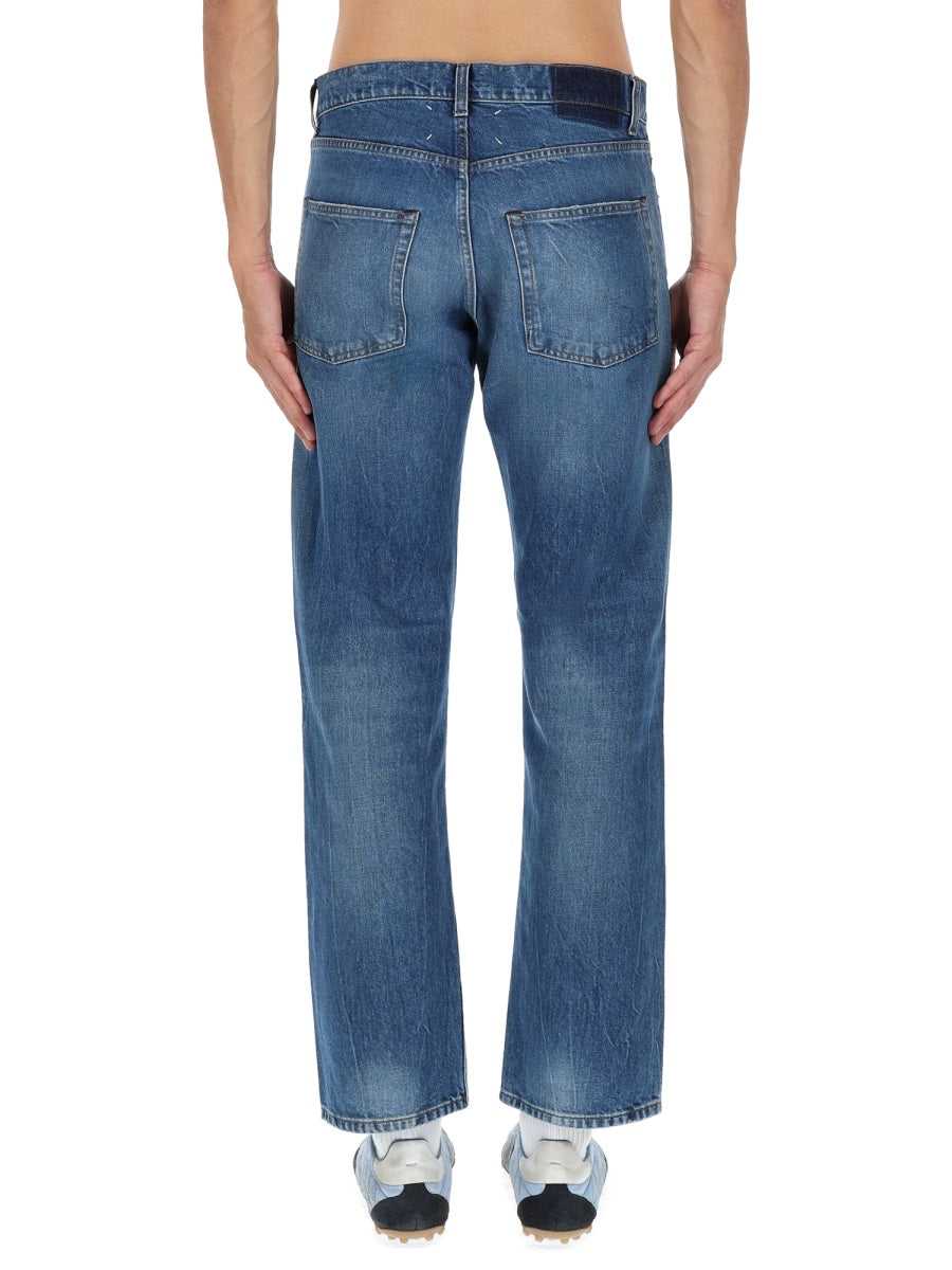 Maison Margiela Men Jeans With Shelter Detail