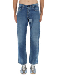 Maison Margiela Men Jeans With Shelter Detail