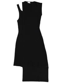 Courreges Women Ribbed "Oblique" Dress