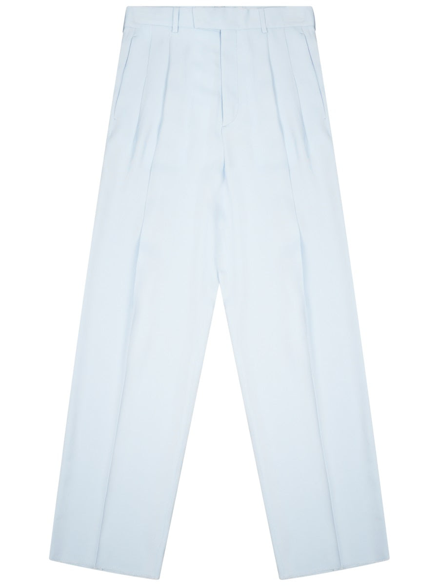 Bottega Veneta Women Silk Blend Tailored Pants