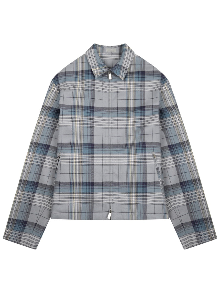 Dior Men Zippered "Check" Shirt