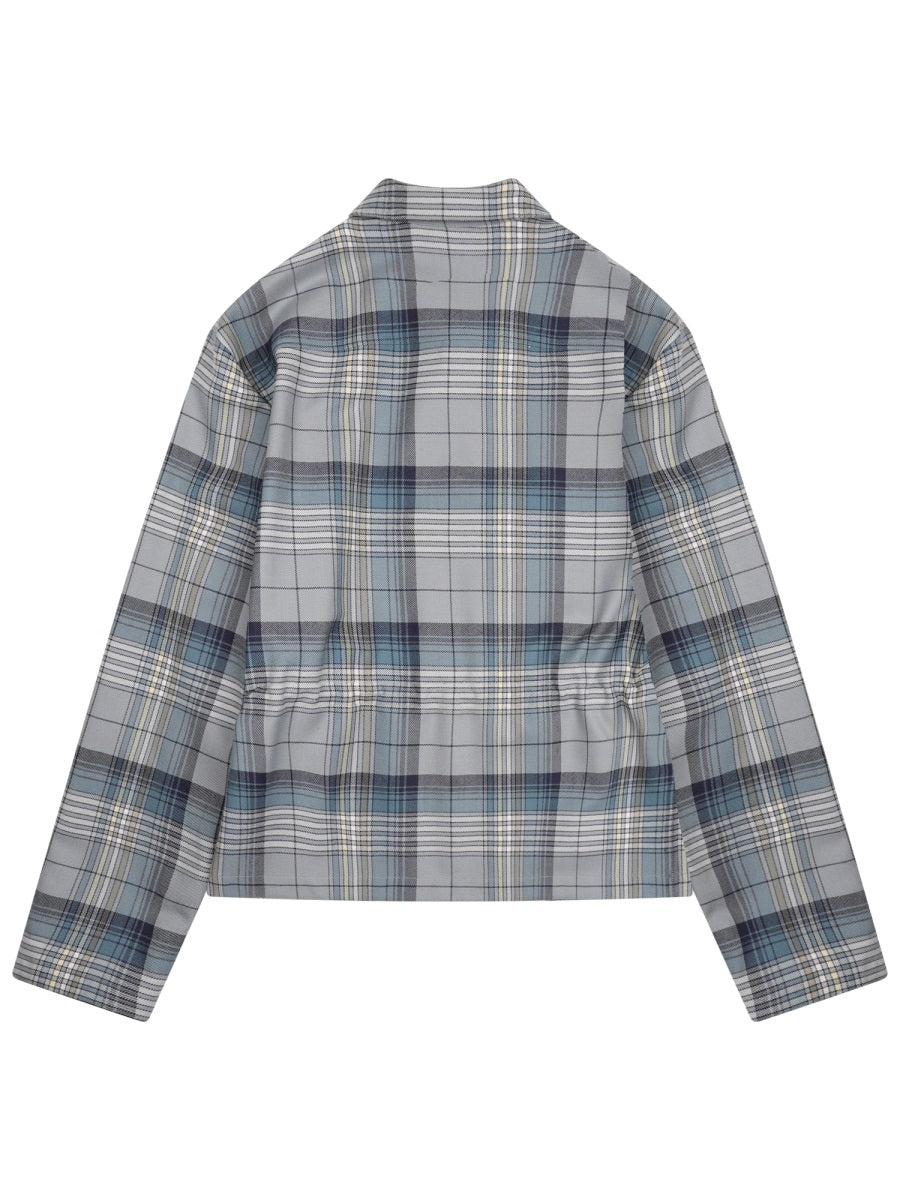 Dior Men Zippered "Check" Shirt