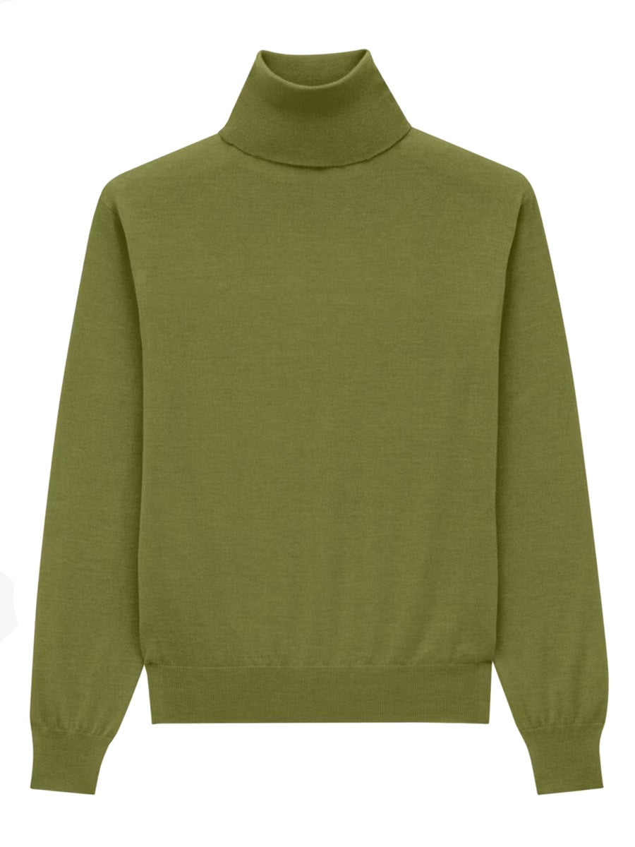 Saint Laurent Women Cashmere, Wool And Silk Turtleneck Pullover